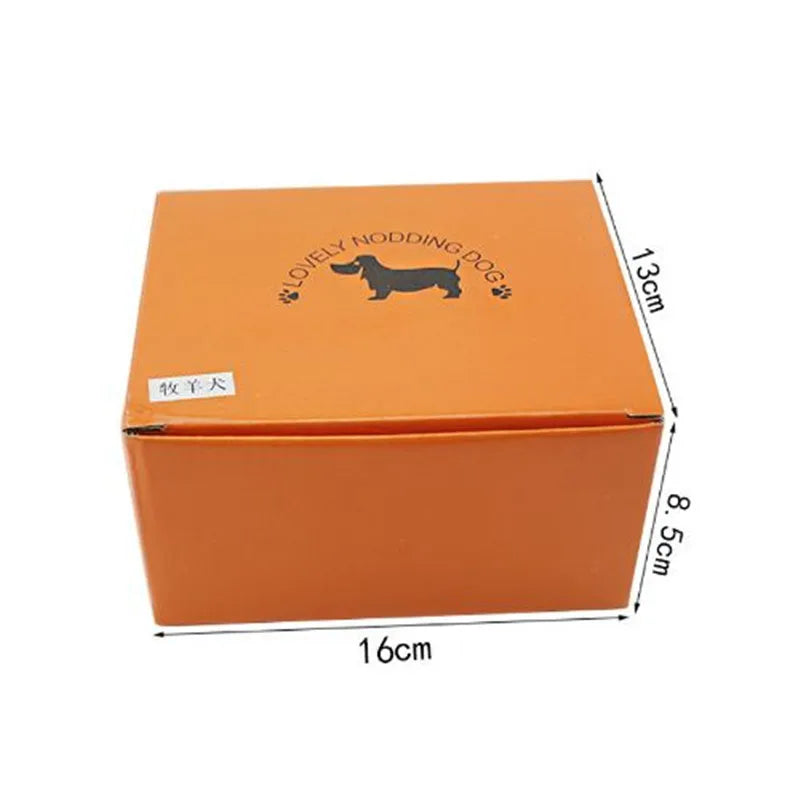 Dog car decoration for dashboards and desks