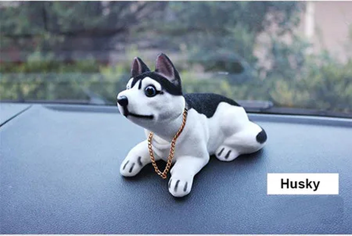 Dog dashboard decoration for car