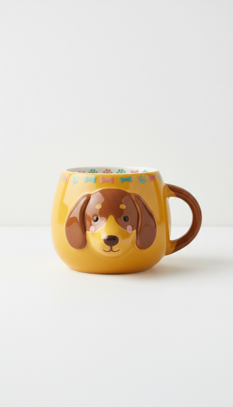 The Tail Handle Dachshund Mug